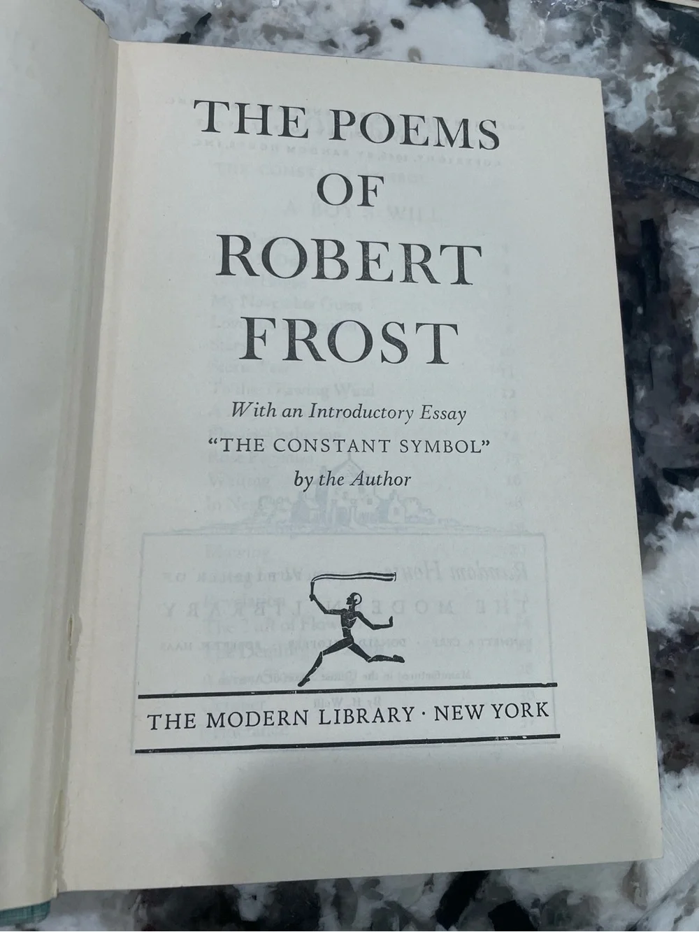 1946 The Poems of Robert Frost — Vintage Hardcover
